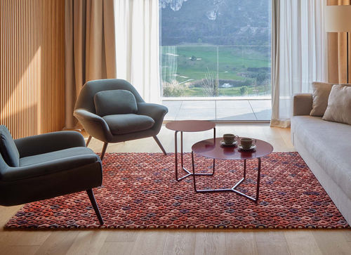 Moderner Teppich - Chimos - GAN RUGS - Motiv / Wolle / Baumwolle