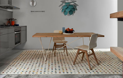 Moderner Teppich - MOTA 2 - GAN RUGS - Motiv / Wolle / Baumwolle