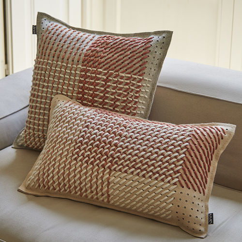 Kissen für Sofas - CANEVAS GEO - GAN RUGS - quadratisch / rechteckig / Motiv