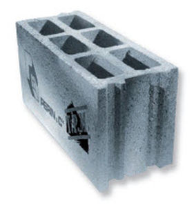 Hohler Betonstein - TECHNIBLOC - Perin - für Wand / Akustik