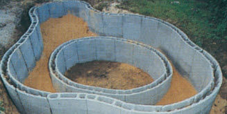 Betonschalungsstein - VARIBLOC - Perin - für Hoch- und Tiefbau