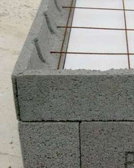 Betonschalungsstein - L - Perin - für Boden