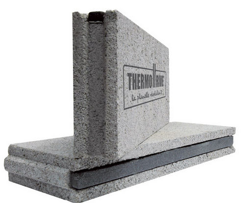 Beton-Abmauerungselement - THERMO’RIVE - Perin