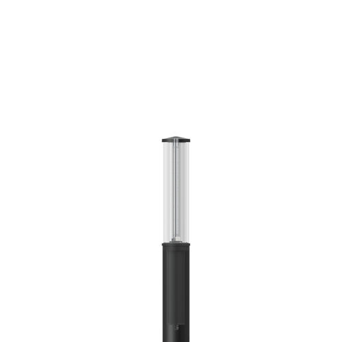 Moderner Leuchtpoller - SMITH - LIGMAN Lighting Company Limited - Aluminium / Edelstahl / extrudiertes Aluminium