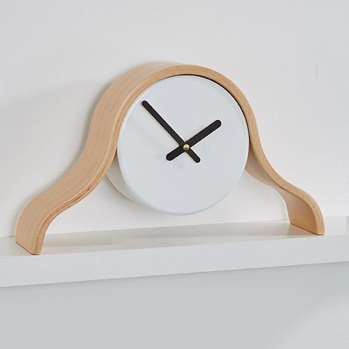 Uhr / originelles Design - REALLY SIMPLE - THELERMONT HUPTON - Tisch / Analog / Aluminium