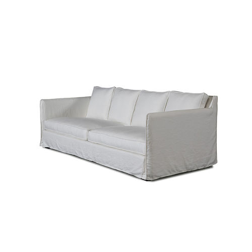 Modernes Sofa - Urban - PAU - Stoff / mit abnehmbarem Bezug / weiß