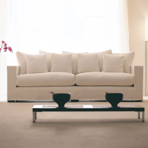Modernes Sofa - Columbus - PAU - Stoff / mit abnehmbarem Kissen / individuell gestaltbar