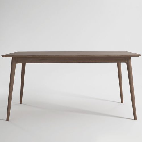 Moderner Esstisch - VI08 - Karpenter - Eiche / Teakholz / Gestell aus Massivholz