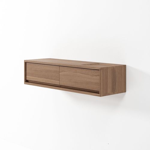 Wandmontiertes Regal - CC15 - Karpenter - modern / Teakholz / Weißeiche