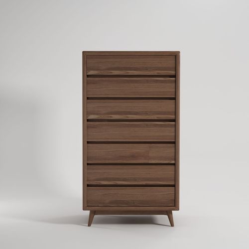 Moderner Chiffonnier - VI38 - Karpenter - Eiche / Teakholz