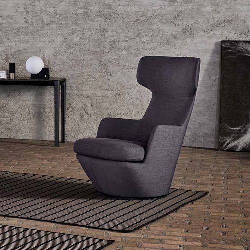 Moderner Sessel - MY TURN - BENSEN - Stoff / Metall / Polyurethan