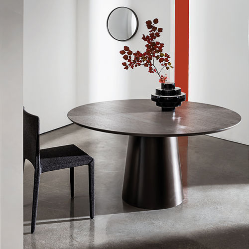 Moderner Esstisch - TOTEM  - Sovet Italia - Eiche / Nussbaum / Birke
