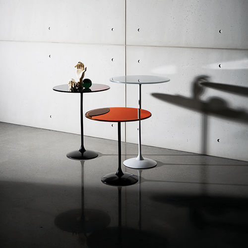Moderner Beistelltisch - TULIP - Sovet Italia - Eiche / Nussbaum / Wenge