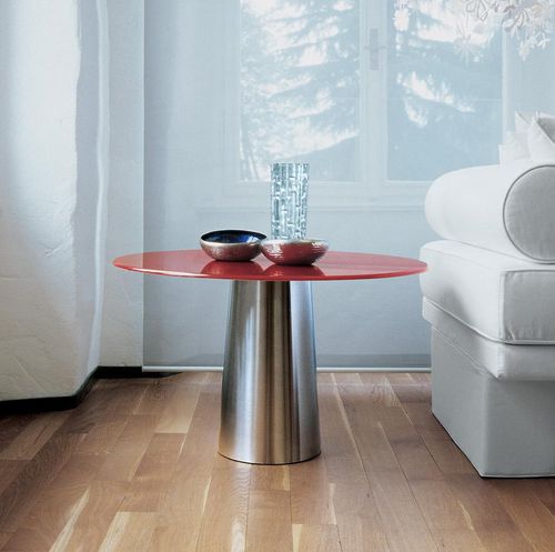 Moderner Beistelltisch - TOTEM  - Sovet Italia - Eiche / Nussbaum / Wenge