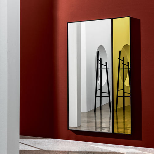 Wandmontierter Spiegel - CAMPOS - Sovet Italia - Stand / modern / rechteckig