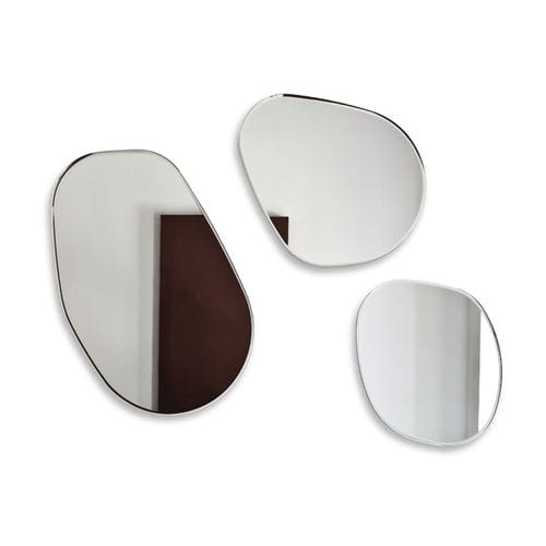 Wandmontierter Spiegel - GOCCE DI RUGIADA - Sovet Italia - modern / Bronze / braun