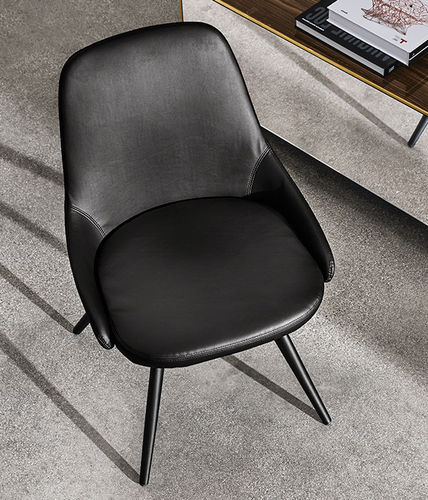 Moderner Stuhl - Cadira s cone shaped - Sovet Italia - für den Innenraum / Stoff / Leder
