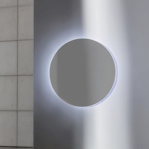 Wandmontierter Spiegel - Boston - Sovet Italia - modern / rund / grau