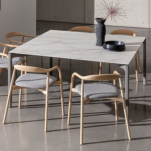 Moderner Tisch - BONE - Sovet Italia - Metall / Aluminium / Bronze