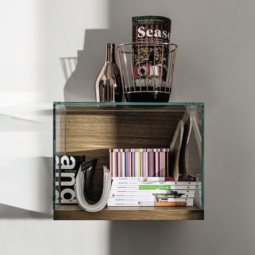 Wandmontiertes Regal - NEST  - Sovet Italia - Modul / modern / Eiche