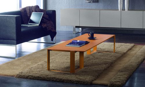 Moderner Couchtisch - ROSCO - NOTI - Metall / MDF / rechteckig