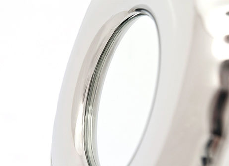 Tischspiegel - RONDEL - ZIETA - modern / rund / Stahl