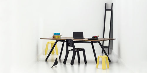 Standspiegel - DRAB - ZIETA - modern / rechteckig / Metall