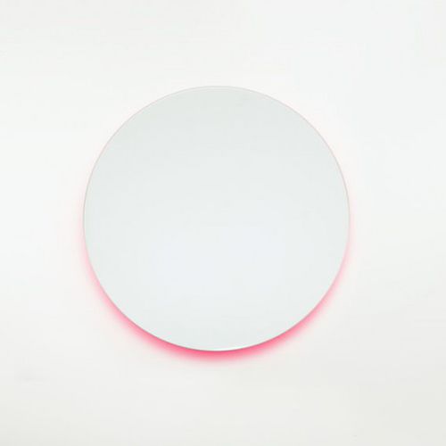 Wandmontierter Spiegel - MOONLIGHT - COVO - modern / rund / beleuchtet