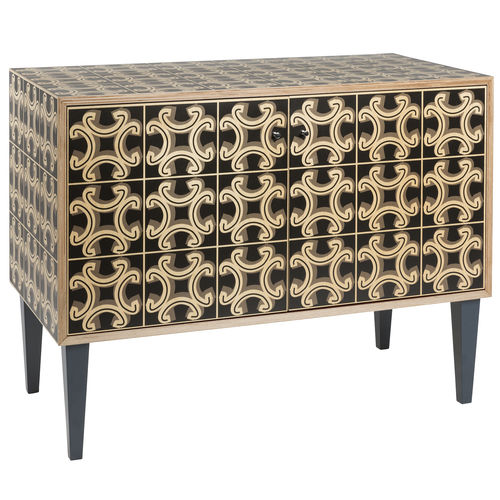 Modernes Sideboard - TINELLO ITALIANO - COVO - Holz / Contract / mehrfarbig