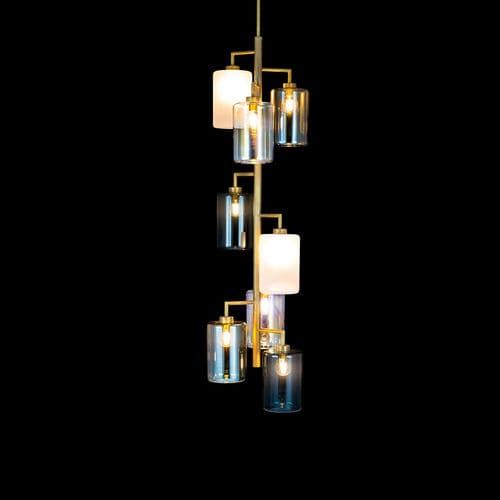 Hängelampe - LOUISE - Brand van Egmond - Stahl / Glas / modern