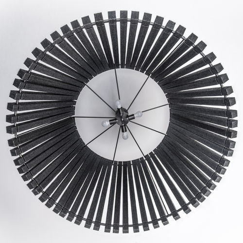 Moderne Deckenlampe - Acoustic lamp - Keha3  - rund / Aluminium / LED