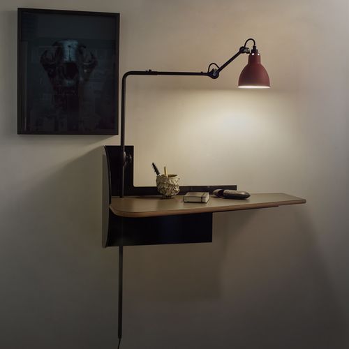Bürolampe - LE MOBILIER DE GRAS - DCW éditions - Stahl / Eiche / modern