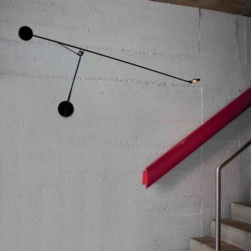 Moderne Wandleuchte - AARO - DCW éditions - für den Innenraum / Stahl / anodisiertes Aluminium