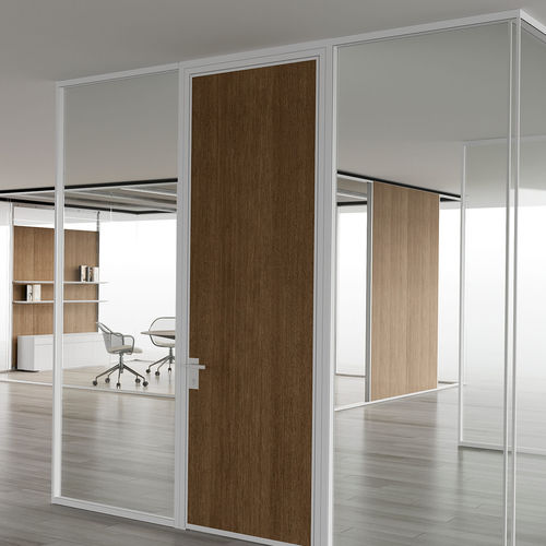 Abnehmbare Trennwand - LIGHTWALL - VETROIN - modular / Glas / für professionellen Einsatz