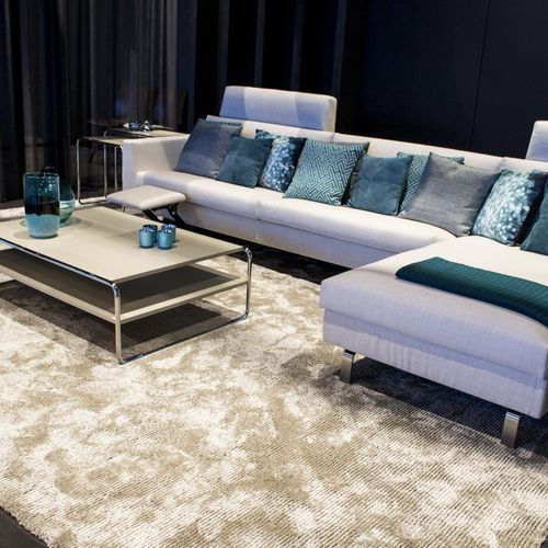 Moderner Teppich - SHADOW 2.0 - B.I.C. Luxury Carpets - einfarbig / Wolle / Tencel®