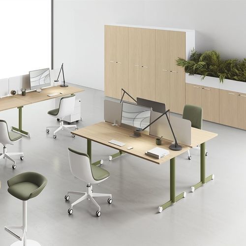 Schreibtisch für Open Space - DV817 OSLO - Della Valentina Office - bodenstehend / für 2 bis 4 Personen / modern