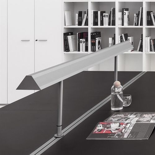 Bürolampe - BYBLOS - Della Valentina Office - Aluminium / anodisiertes Aluminium / Methacrylat