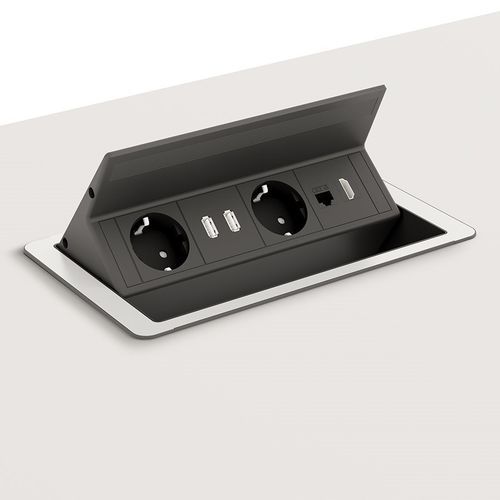 Elektrische Steckdose - DV300 - Della Valentina Office - Mehrfach / Schreibtisch / Einbau