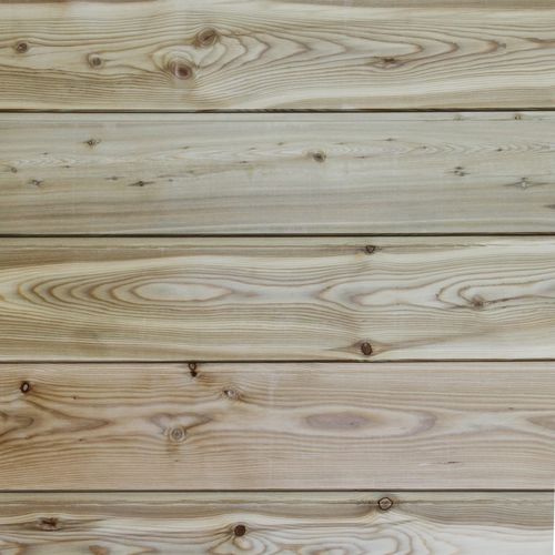 Fassadenverkleidung aus Lamellen - AUTHENTIC : MÉLÈZE DE SIBÉRIE  A/B - SIVALBP - Holz / FSC-zertifiziert / gerillt