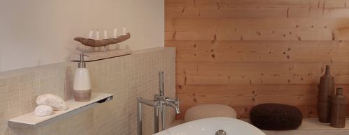 Wandmontierte Vertäfelung - FAHRENHEIT : ÉPICÉA DU NORD THERMO - SIVALBP - für Decke / Holz / PEFC-zertifiziert