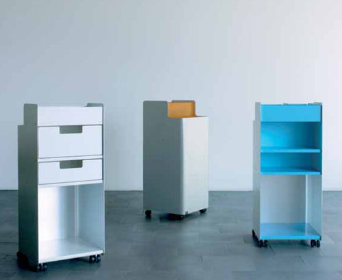 Bürowagen - PEPE ROLLBOY - Lehni - Aluminium