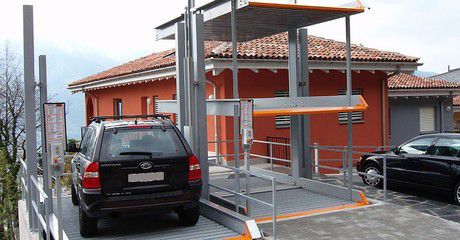 Parksystem mit Plattform - SINGLEVARIO 2061/  MULTIBASE 2072I/G63 - KLAUS Multiparking GmbH