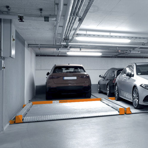 Gleitende Parkhebebühne - PARKBOARD PQ - KLAUS Multiparking GmbH - hydraulisch / elektrisch