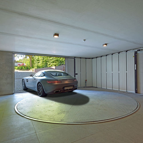 Drehbare Parkhebebühne - PARKDISC D450 - KLAUS Multiparking GmbH - elektrisch