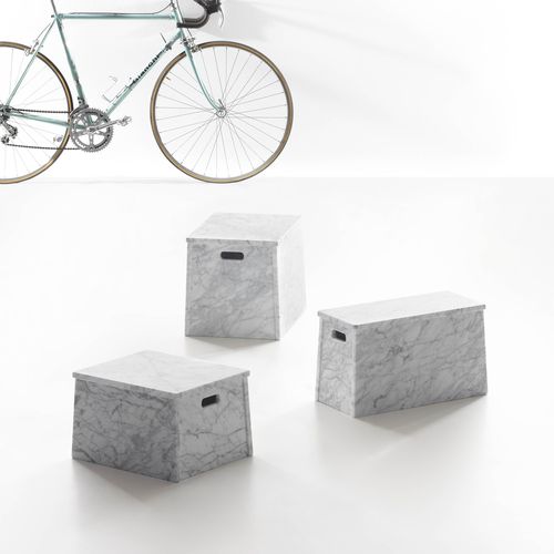 Moderner Couchtisch - LONDON, PARIS & ROME - Marsotto - Marmor / rechteckig / für Privatgebrauch