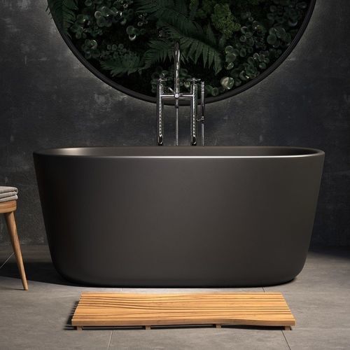 Ovale Badewanne - LULLABY-NANO™ - Aquatica Marmite SP. Z.o.o - freistehend / für Wohnungen / Mineralwerkstoff
