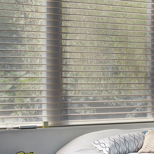 Jalousiejalousie - SILHOUETTE ® : SUNCREEN - Luxaflex - für Fenster / Segeltuch