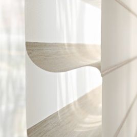 Jalousiejalousie - SILHOUETTE ® : SILK - Luxaflex - für Fenster / Segeltuch