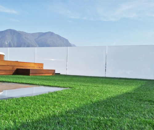 Synthetik-Rasen - ROOFINGREEN M10 - ATRIUM CONCEPT - aus Fliesen / für Terrasse