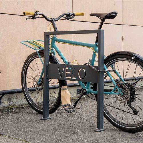 Bodenstehende Fahrradstütze - V&Eacute;LY - TF URBAN - gesichert / erdverlegt / für öffentliche Bereiche